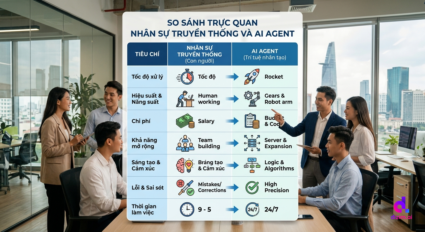 Minh họa số liệu và so sánh