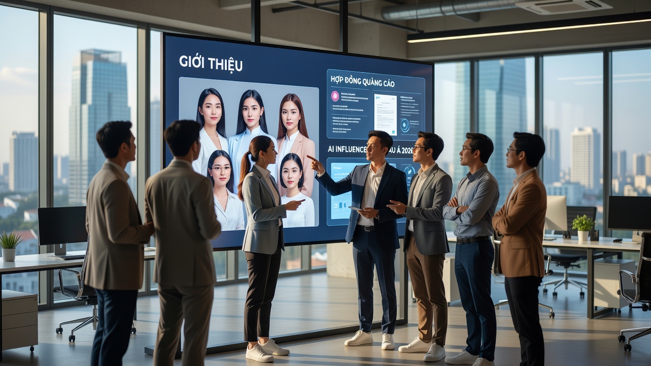 Qui trình chọn lựa các Đại sứ ảo AI